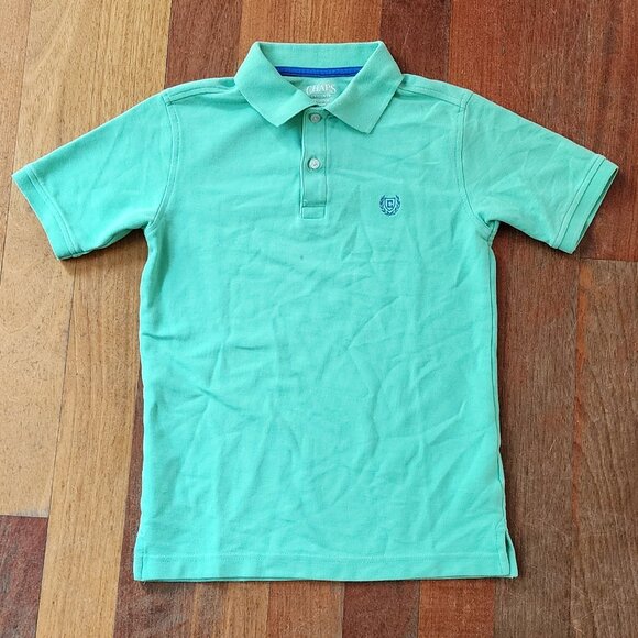 CHAPS Mint Green Polo Shirt Size Medium (10/12) - Picture 3 of 10